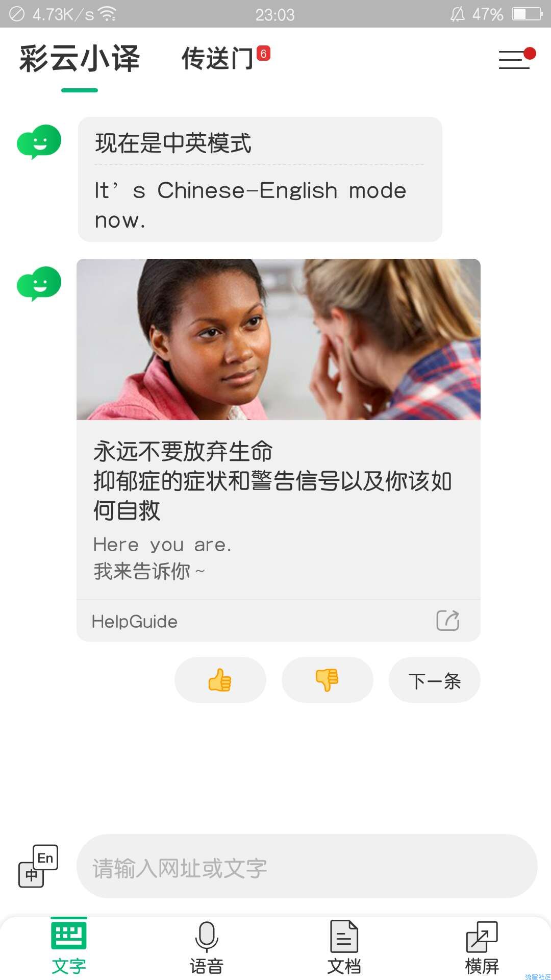 【分享】彩云小译 2.4.1