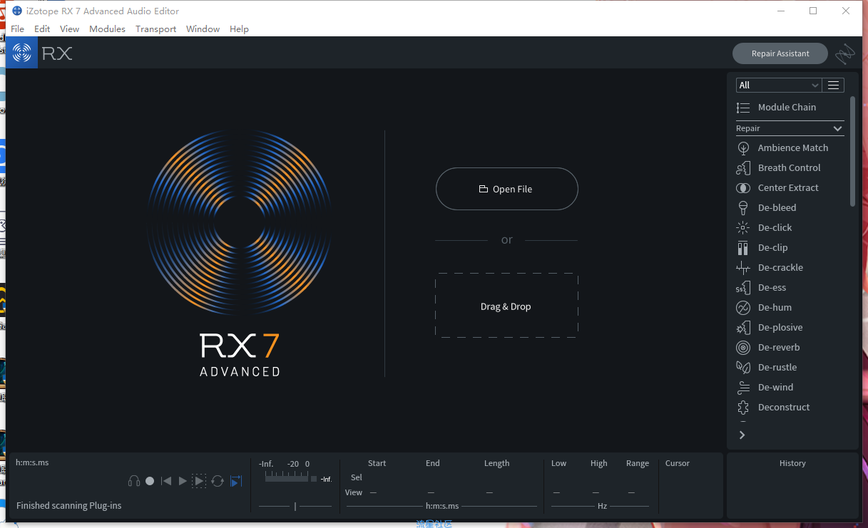 【软件分享】专业向音频修复软件iZototpe RX 7！！