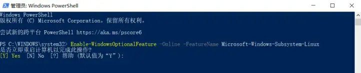 安装Linux的Windows子系统