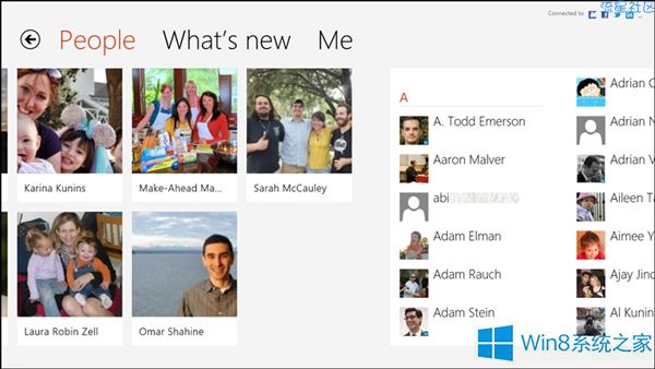 【小白教程】Win8系统把人脉应用联系人导入邮箱的绝招