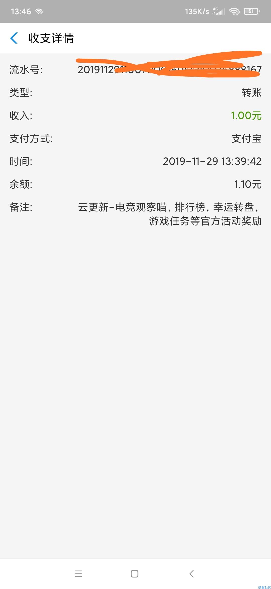 支付宝红包最高10元