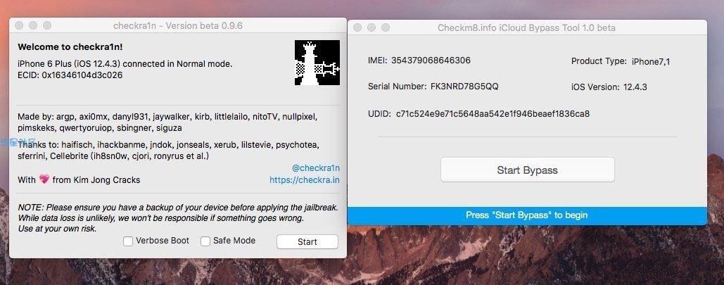 【教程】苹果手机iphone ipad ipod跳过ID激活锁进