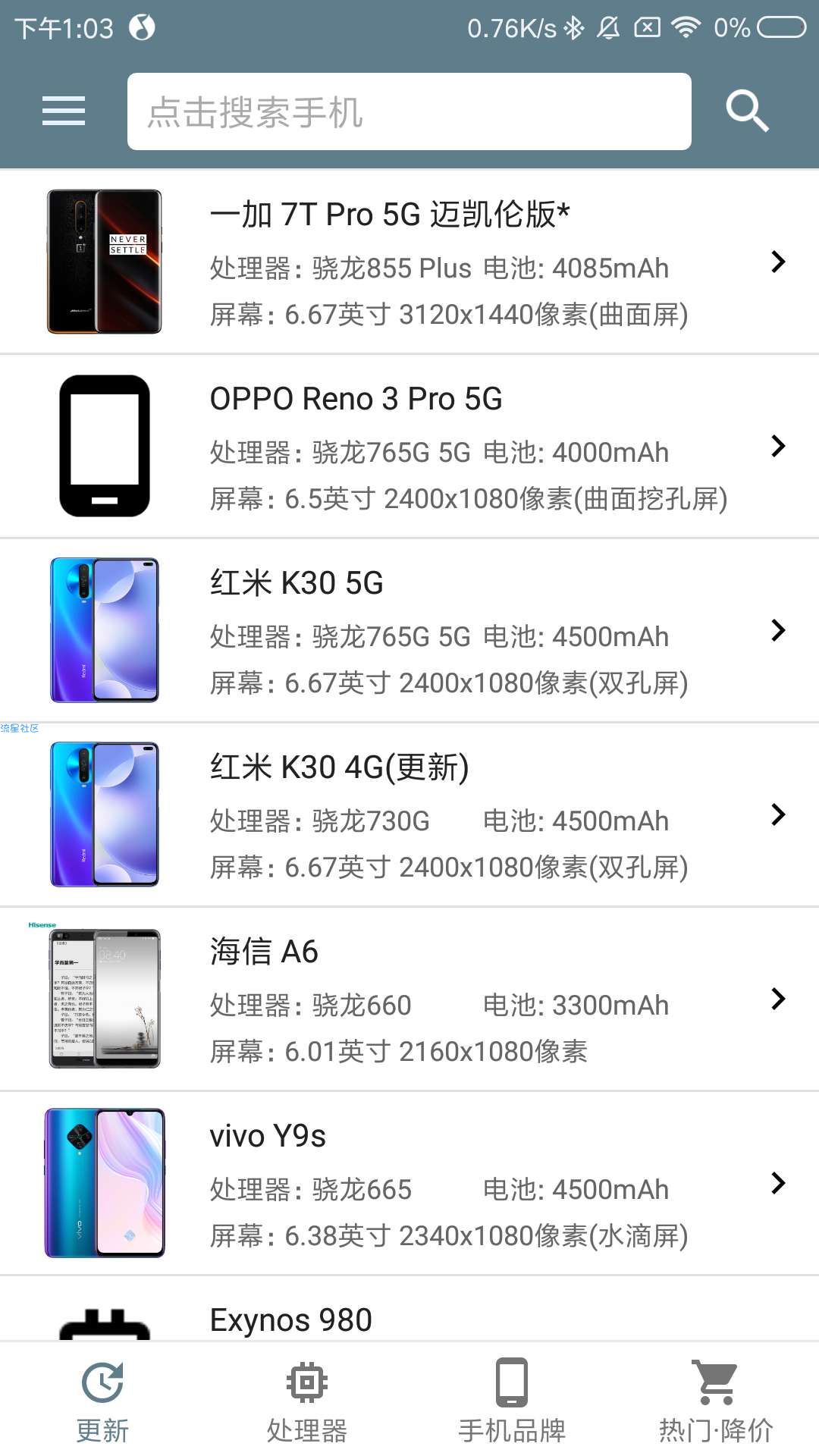 【分享】[手机性能排行]v4.547（了解手机性能）