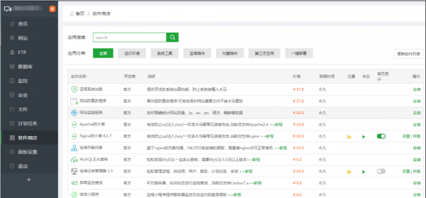 宝塔面板7.X破解永久专业版