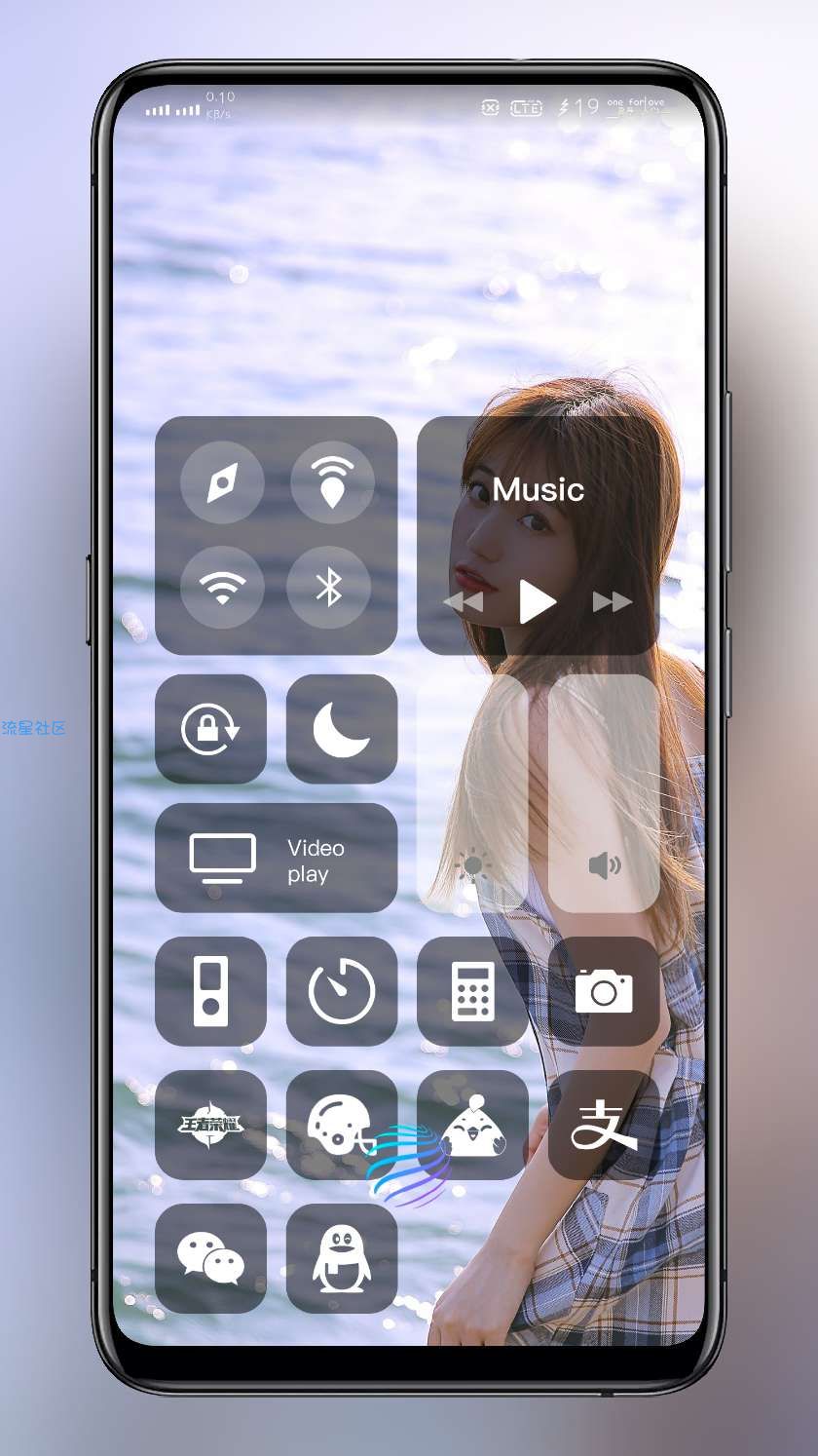 【手机美化】iphonexs max美化版+自由之翼字体美化版