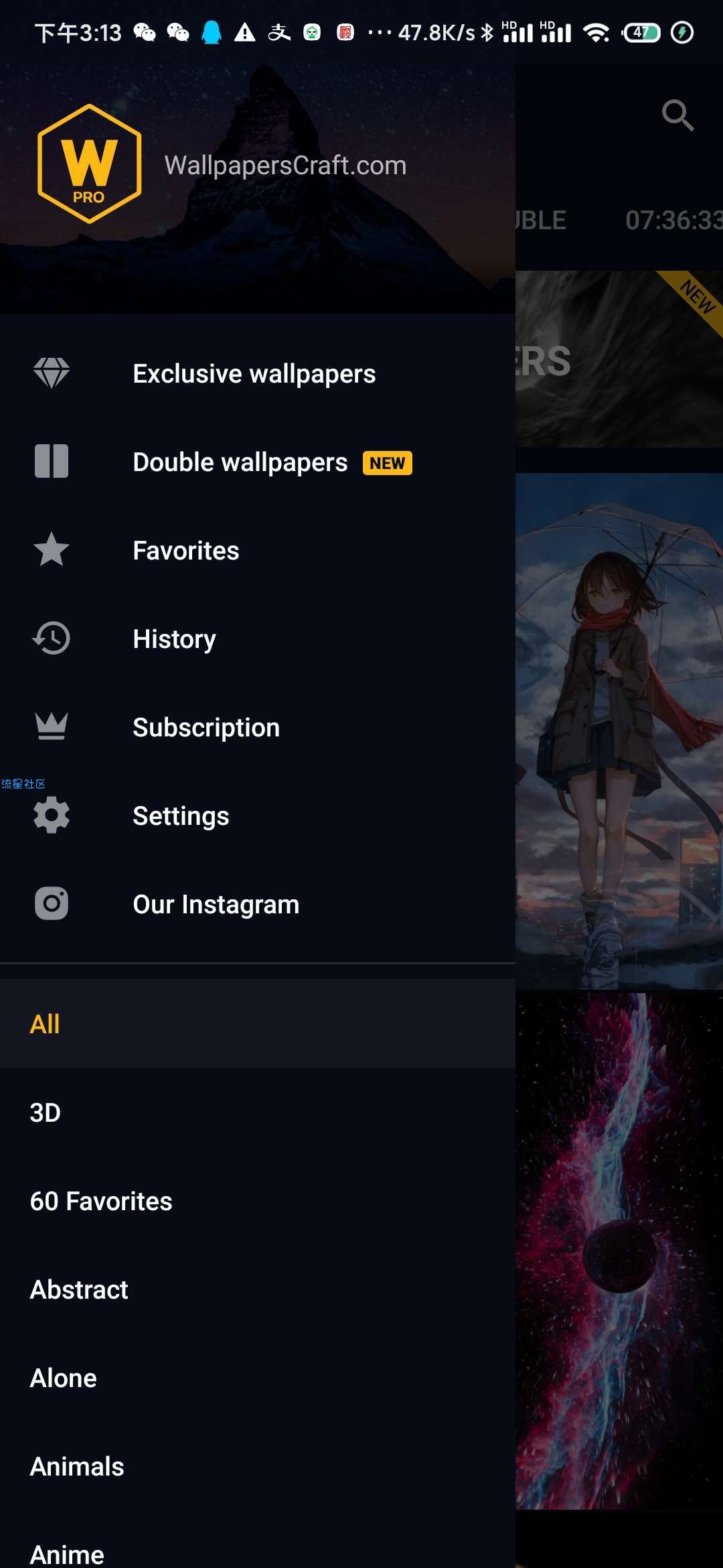 【分享】WallpapersCraft v2.8.21 专属你的