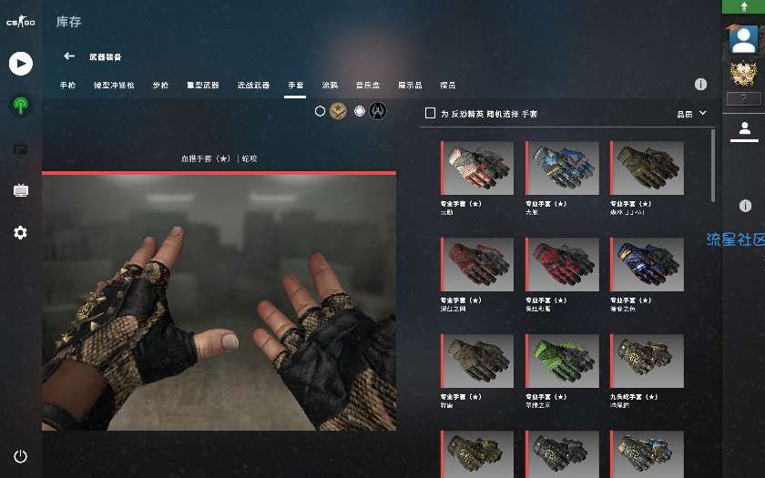  CSGO单机版自己爽！！！只能打人机所有皮肤都有。