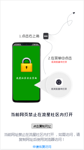 『流星安全』流星内打开安全转跳网址源码php