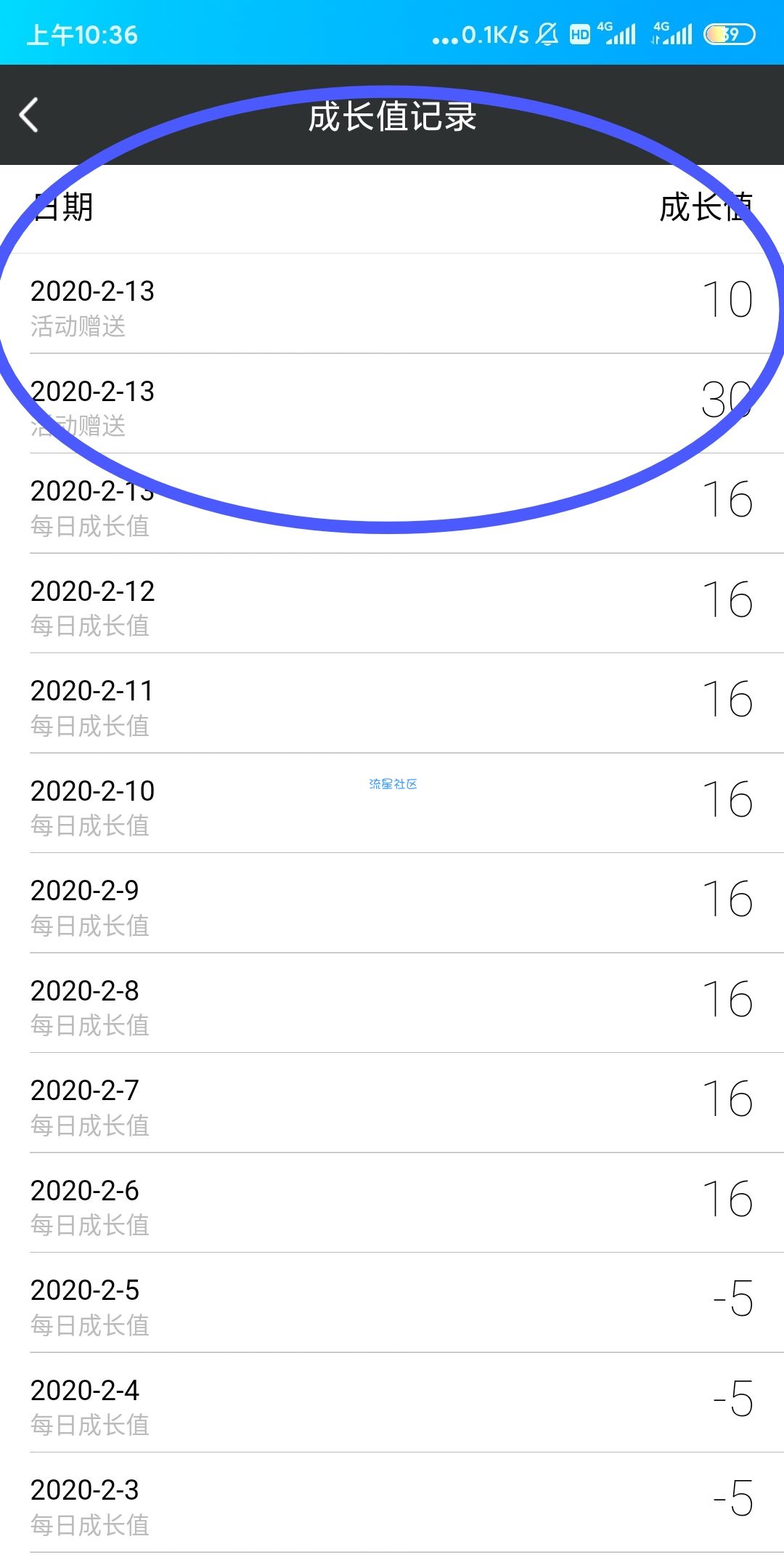 【虚拟物品】超级会员70点成长值