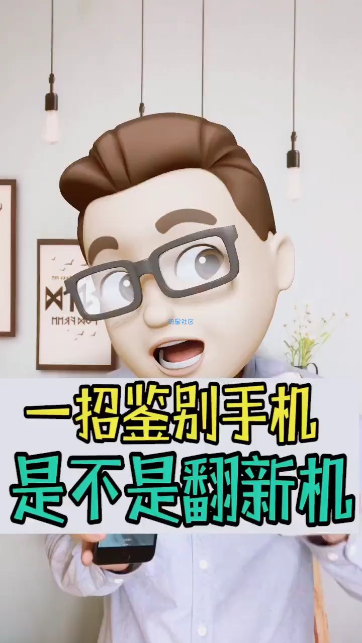  鉴别翻新机方法