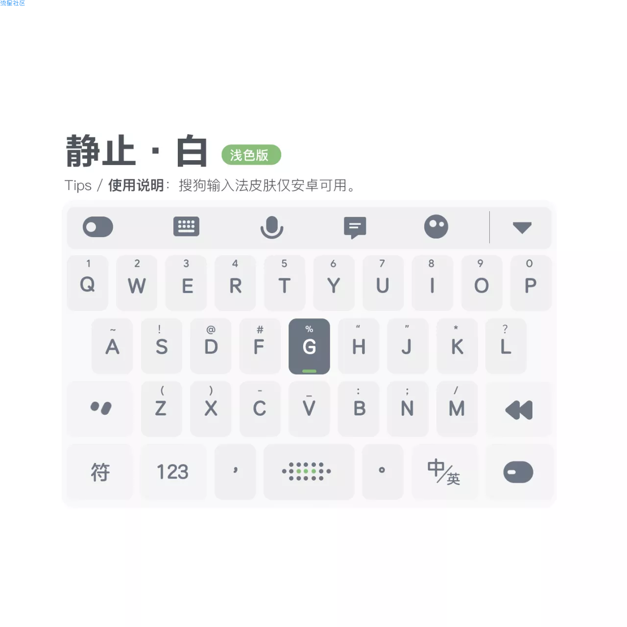 【软件美化】搜狗输入法的可以进来康康∪･ω･∪