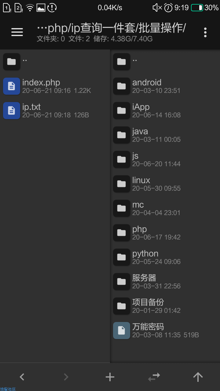 显示真实的ip批量查询PHP源码