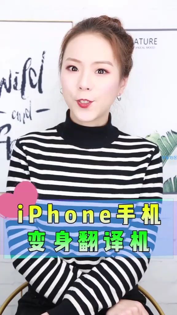  苹果变翻译机