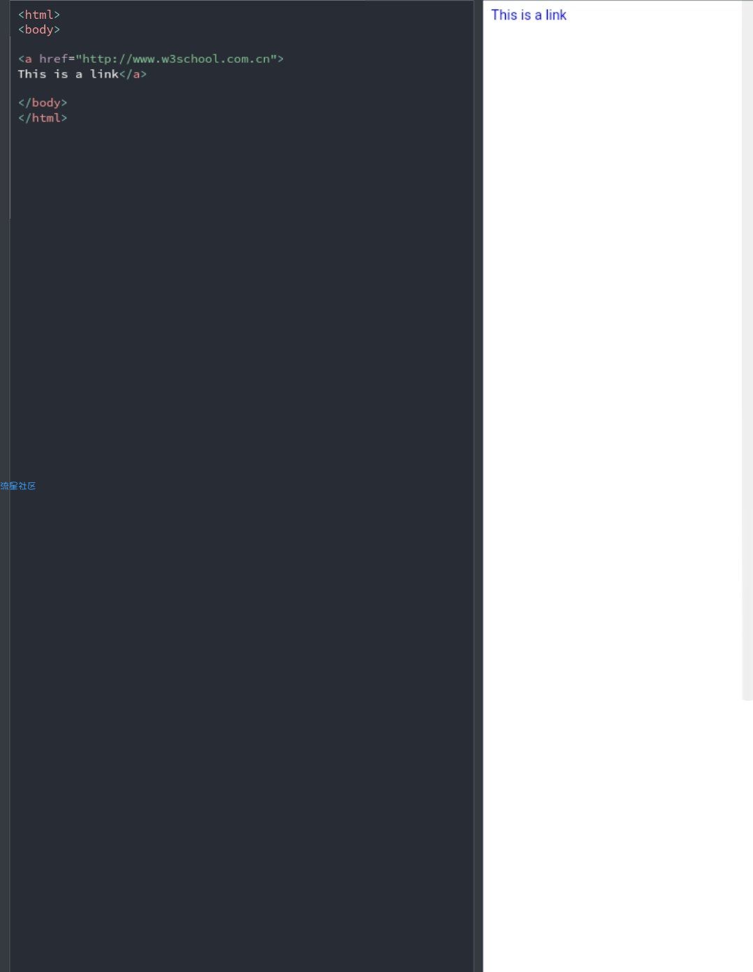 【HTML】课程第三节基本的 HTML 标签 - 四个实例