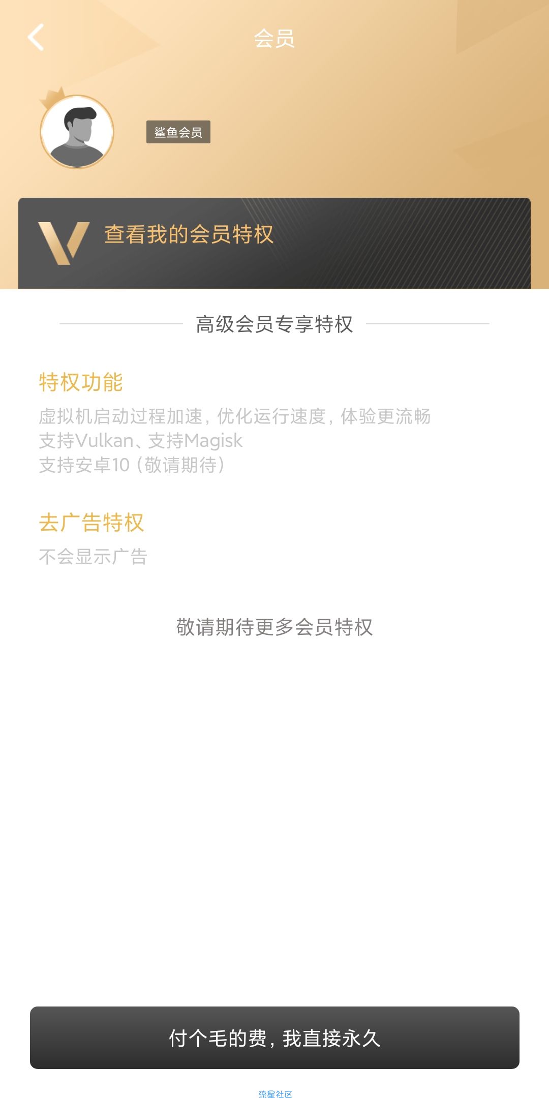 【软件名称】光速虚拟机支持magis解锁会员
