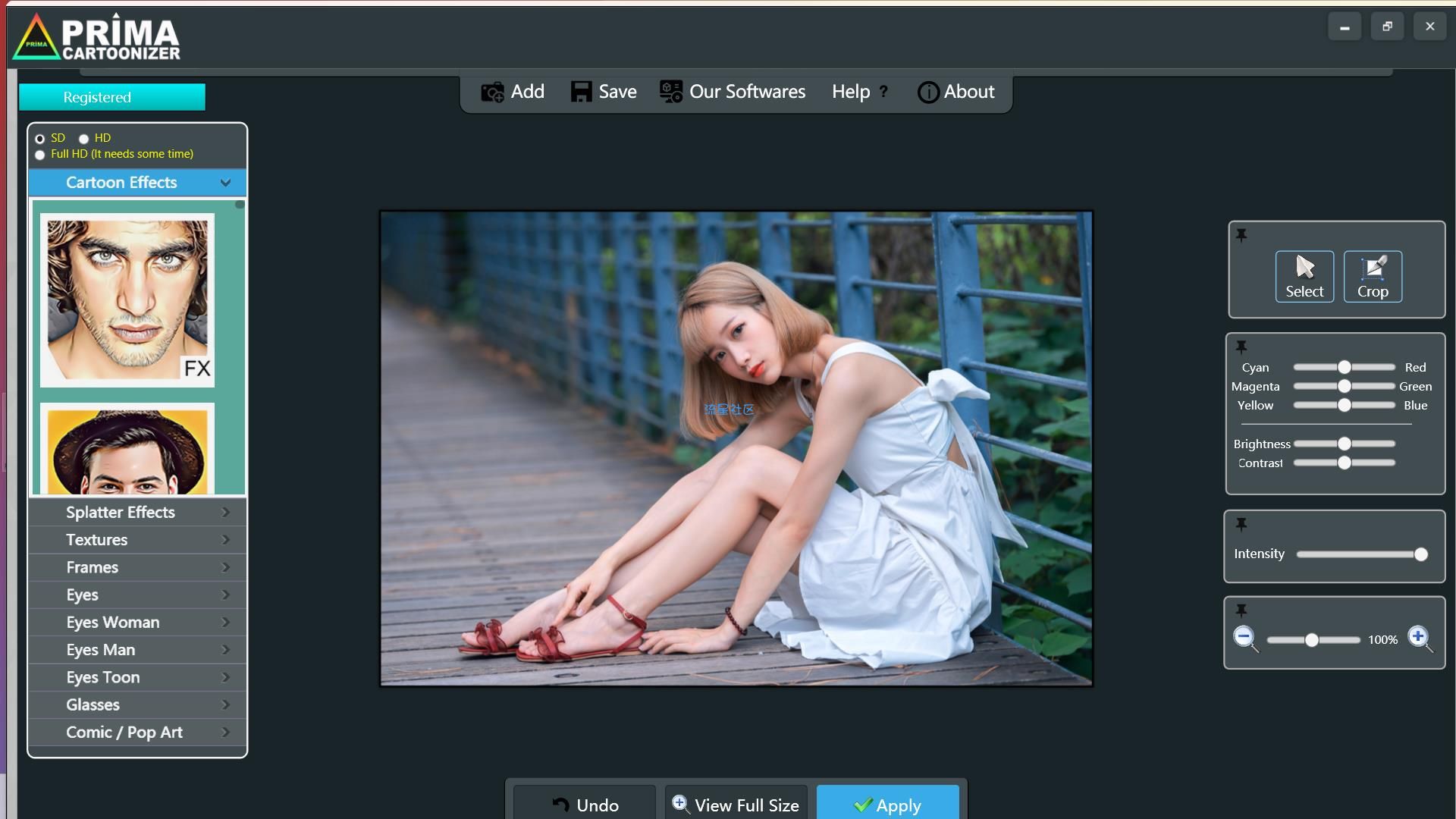 【PC】PrimaCartoonizer5.0.1一键照片变手绘