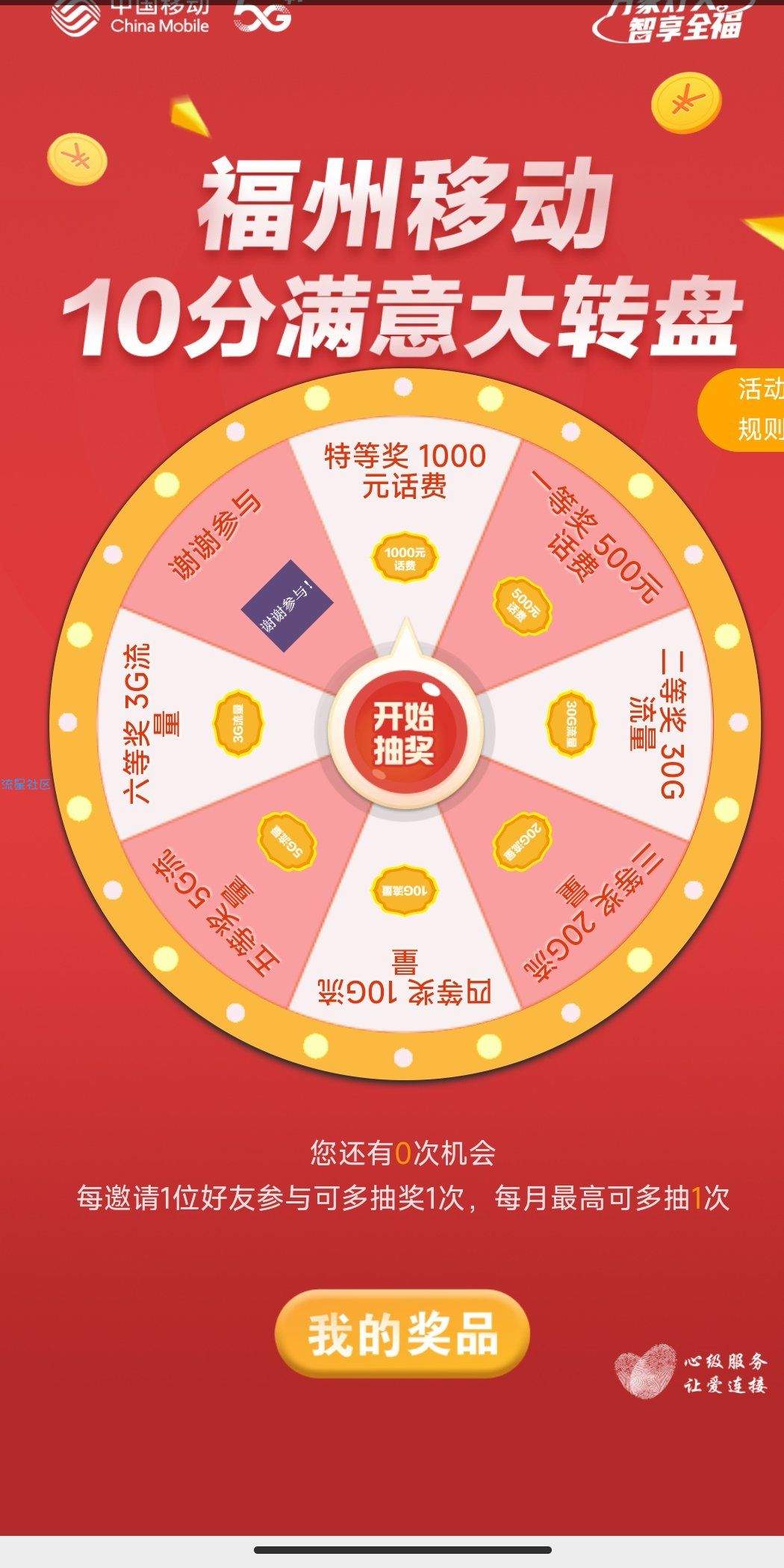移动问卷大转盘