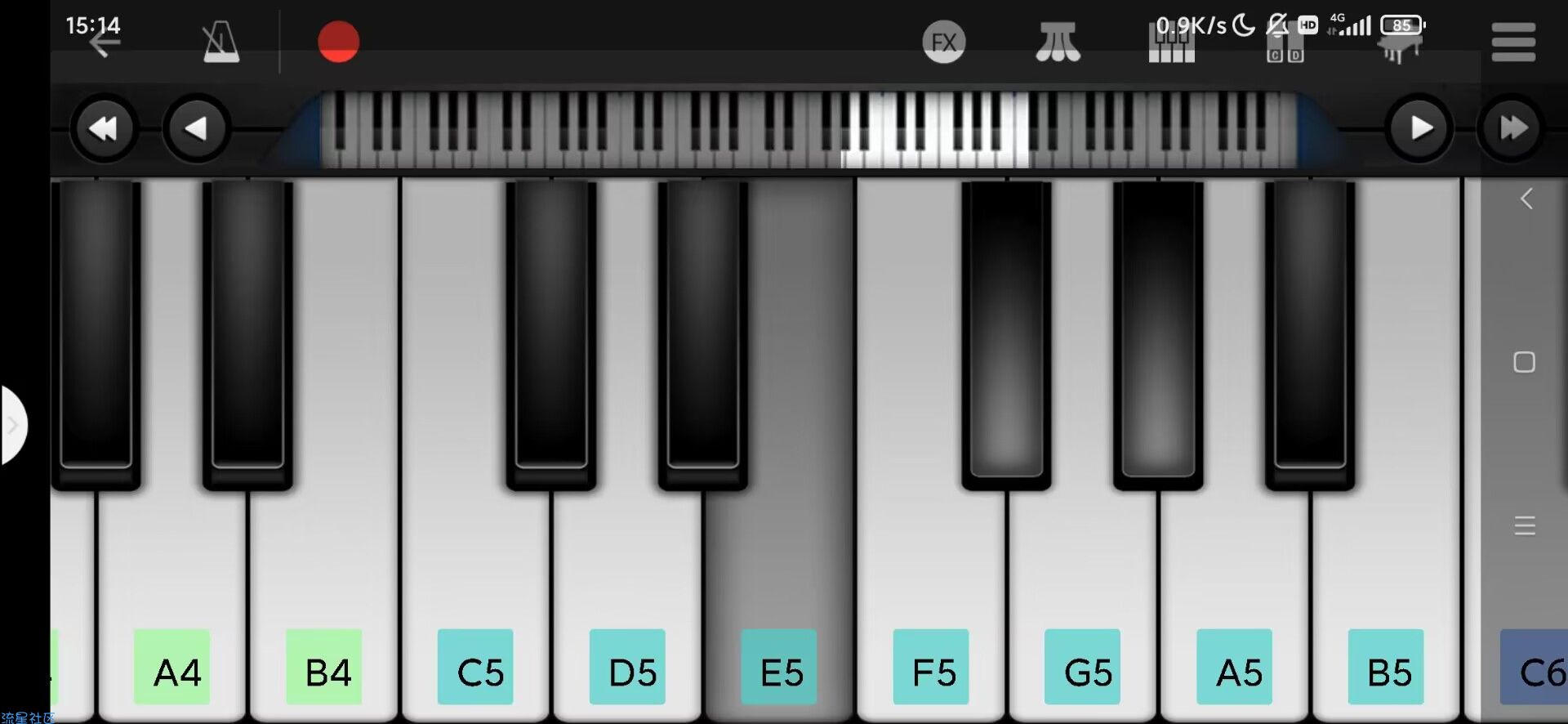 完美钢琴 v7.4.7 纯净版 去除所有广告