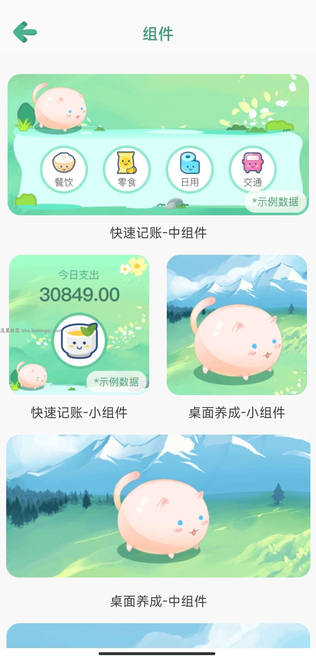 团团记账v1.3.0，完全免费的可爱风记账软件