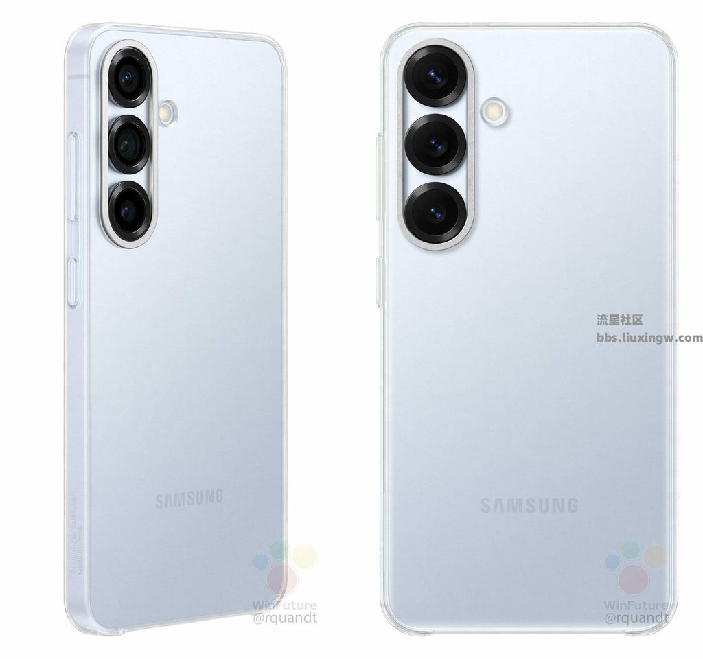 【手机资讯】三星 Galaxy S25系列渲染图再曝光