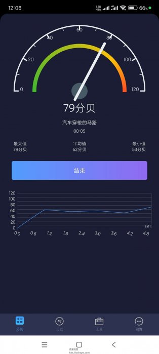 噪音分贝仪v2.1.2通用版，专业测噪音APP