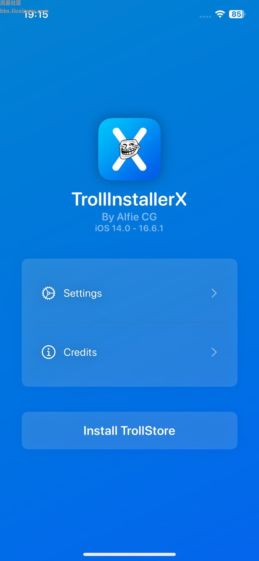 【iOS】Troll Store X巨魔永久签名，在线安装