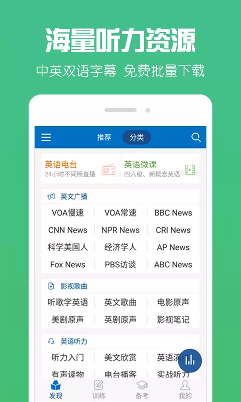 英语学习软件，让你过4 6 级