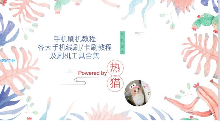 【玩机宝典】手机通用刷机教程及各类机型线刷/卡刷教程及刷机工具