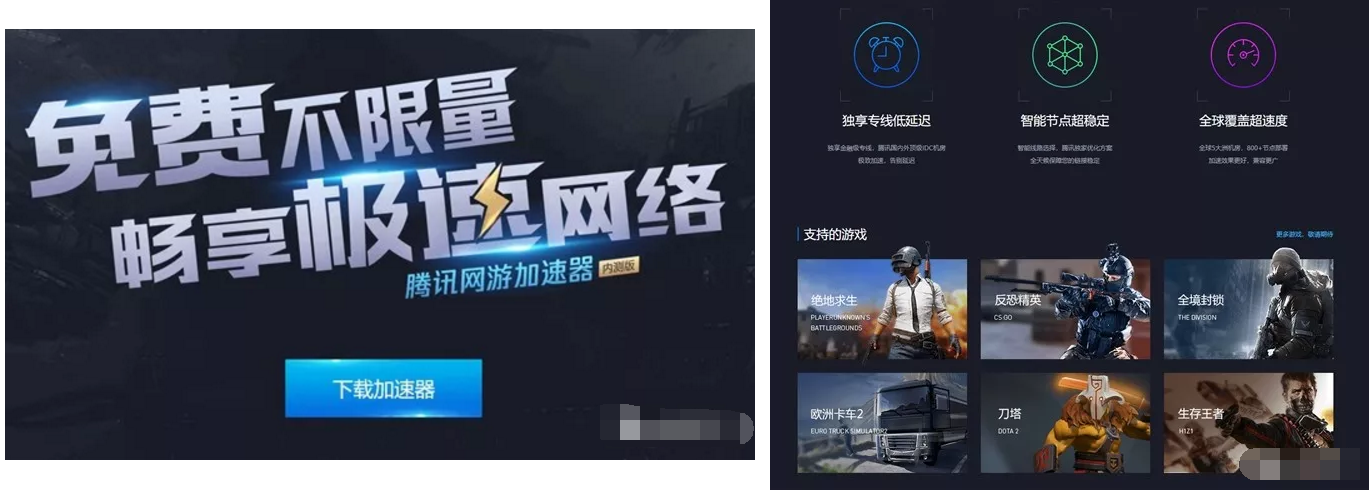 【PC】腾讯网游加速器 免费内测版 V1.0.228.134