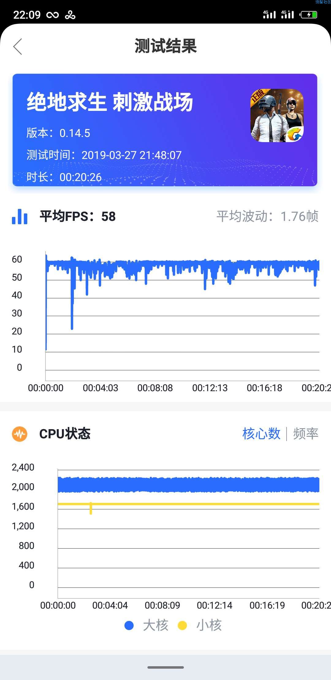 【绿色软件】刺激战场测试帧数