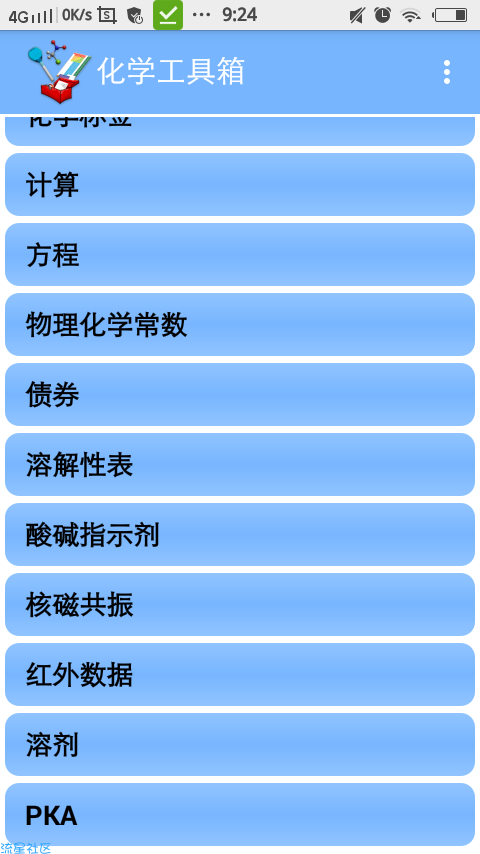 化学工具箱