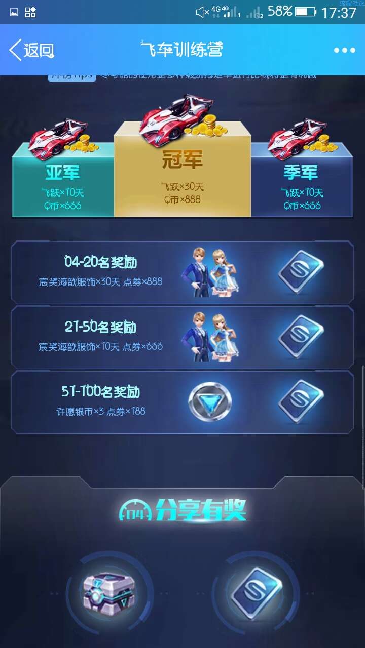 【虚拟道具】qq飞车道具