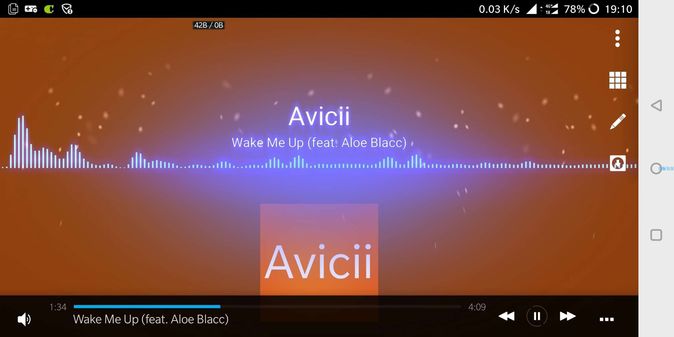 Avee music player（破解）