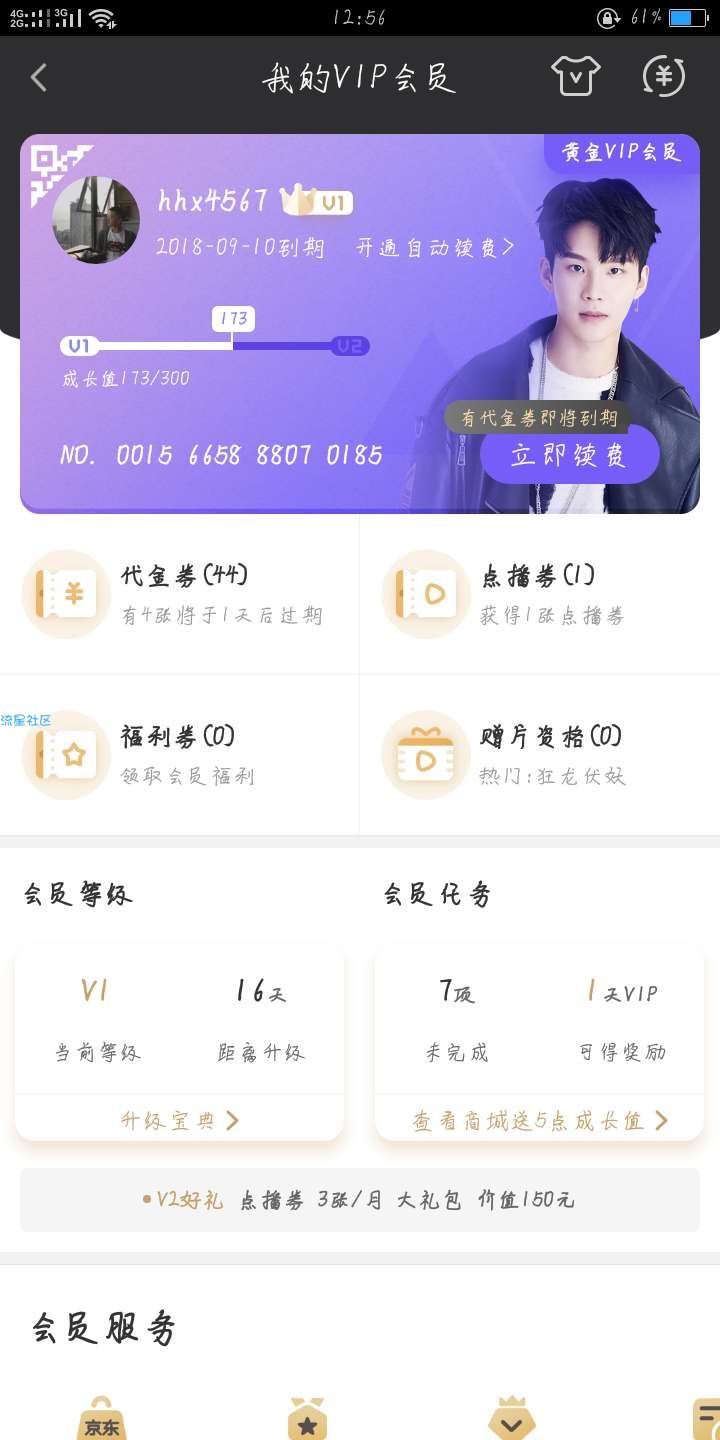 【虚拟道具】爱奇艺会员必得15天